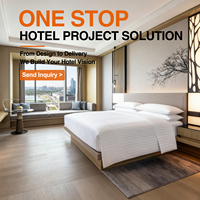 Solution Complète pour Projets Hôteliers : Mobilier Hôtelier Personnalisé, Chambre d'Hôtel 5 Étoiles Luxe Moderne, Ensemble de Chambre d'Hôtel Personnalisé OEM ODM