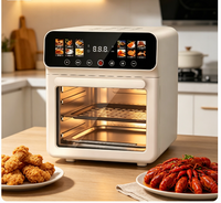 HY Hot-Selling Household Visual Timer 11-20L Layar Sentuh Pintar Multi-Fungsi Oven Penggorengan Udara Otomatis dengan Fitur Mati Otomatis saat Listrik Padam Model Terbaru
