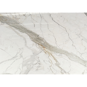 Azulejo italiano para Interior de piso, placa de mármol flameado, con venas doradas, Calacatta, Calacutta, blanco, gran oferta