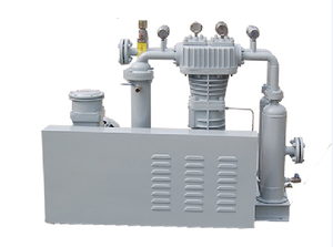 Compresseur BOG haute pression industriel lourd, monté sur chenilles, à raccordement direct, refroidi par eau, de type piston - Product Image 4
