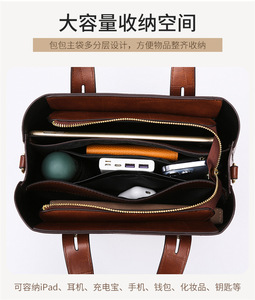 Luxury Designer Handbag Fashion Ladies Shoulder Crossbody <b>Bag</b> Large Capacity Women's Tote <b>Bags</b> - Product Image 3