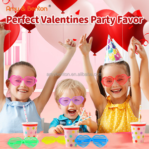 Hình trái tim kính bên ủng hộ ăn mặc trẻ em trang phục kính đồ chơi Ngày Valentine trang trí cửa chớp Kính - Product Image 6