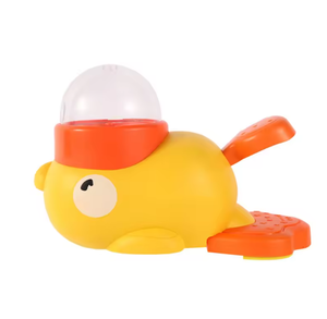 Juguete de Rompecabezas para Perros, Dispensador de Comida con Forma de Pato Amarillo, Juguete Educativo Interactivo y Ecológico para Perros - Product Image 1