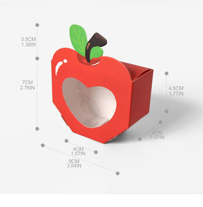 Caja <span class=keywords><strong>de</strong></span> Regalo <span class=keywords><strong>de</strong></span> Cartón Plegable para Fiesta <span class=keywords><strong>de</strong></span> Pascua, Transparente, con Diseño <span class=keywords><strong>de</strong></span> Conejo <span class=keywords><strong>de</strong></span> Dibujos Animados, Ecológica, para Frutas, Dulces, con Relieve - Product Image 5