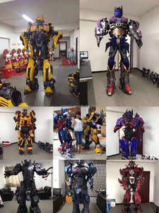 Costume de robot LED réaliste et portable en gros, grand costume de robot LED portable pour adultes, costume de cosplay d'Halloween à vendre - Product Image 4