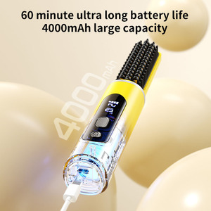 รุ่นใหม่ปี 2026 อัพเกรดแล้ว เครื่องหนีบผมแบบพกพา ชาร์จซ้ำได้ แบตเตอรี่ใช้งานได้ยาวนาน ใช้ได้ทั้งหนีบ<span class=keywords><strong>ผม</strong></span>ตรงและ<span class=keywords><strong>ม้วน</strong></span><span class=keywords><strong>ผม</strong></span> ใช้ในหอพักได้ - Product Image 4