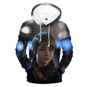 Stampa a sublimazione 3D Anime giapponese personalizzato manica lunga girocollo Pullover in poliestere puro felpa Casual - Product Image 6