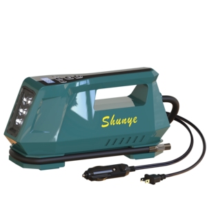 Điện kép xách tay máy nén khí 12V DC 110-220V AC kỹ thuật số lốp Inflator với tự động tắt, dẫn ánh sáng cho xe ô tô, xe đạp - Product Image 4