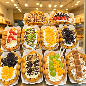 Set de Waffles de Burbuja de Plástico Ecológicos, Estilo Comercial, con Múltiples Adornos, para Exhibición - Product Image 1
