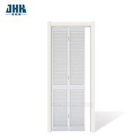 JHK Armoire persienne décorée en verre de haute qualité Porte intérieure en bois