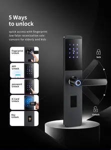 Quality Fingerprint Intelligent Lock Password Card Opening Smart Lock