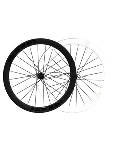 スーパーライト88mmチューブラーバイクホイールセット<span class=keywords><strong>700c</strong></span> 20/24hカーボンファイバーロードレーシングホイール - Product Image 3