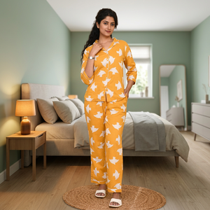 Conjunto de Pijama de Algodón Suave para Niñas - Product Image 4