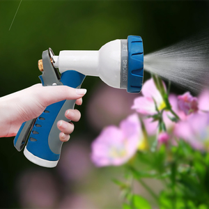 Pistolet d'arrosage professionnel pour jardin, pulvérisateur multi-jets, tuyau de lavage de voiture en plastique - Product Image 4