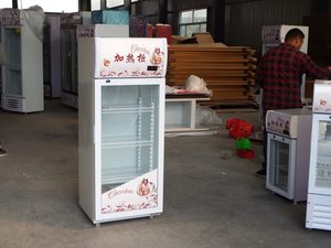 Refrigerador vertical de doble puerta para exhibición en cocinas profesionales - Product Image 1