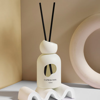 Diffuseur de parfum minimaliste en céramique sans flamme, ensemble d'aromathérapie longue durée, parfum durable 90-120 jours, décoration intérieure pour la maison et la chambre