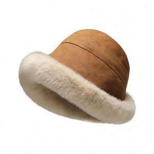 Chapeaux de pêcheur en fourrure d'hiver très populaires, style image, en peluche unisexe, coupe-vent, chauds, en polaire, idéaux pour la pêche, le cyclisme, le ski et les activités de plein air - Product Image 5