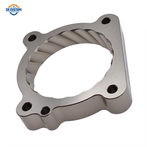 Entretoise de papillon des gaz pour moteur <span class=keywords><strong>Volvo</strong></span> V60 2.0T T5 V90 V40 <span class=keywords><strong>XC60</strong></span> S60 S90, en alliage d'aluminium forgé, joint d'admission vortex pour papillon des gaz, accessoires - Product Image 2