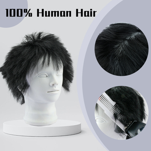 Tête de mannequin d'entraînement CestoMen 24 cm avec support - Outil de coiffure en plastique durable pour garçons - Product Image 2