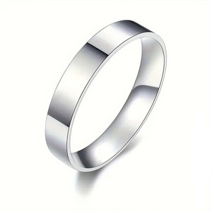 Anello Minimalista Classico per Uomo e Donna, Gioiello da Dito per Uso Quotidiano - Product Image 1