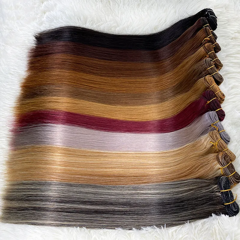 Perruque unverarbeitetes rohes philippinisches Haar aus China Großhandel Haarverkäufer natives Haarbündel im Großhandel Damenhaarbündel Verkäufer 9A-10A