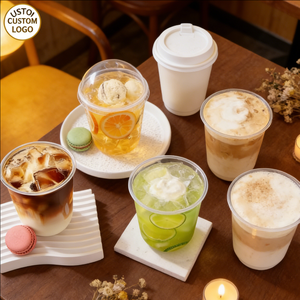 ไอศกรีมโยเกิร์ต 8 ออนซ์ ถ้วยพลาสติกแบบผนังเดียว 90 มม. พร้อมฝาปิดและโลโก้ - Product Image 3