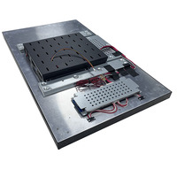 Panneau LCD 2K IPS TFT de 32 pouces pour affichage extérieur de bureau Cadre ouvert 2000nits Boîte intégrée avec haut-parleur arrière de moniteur LCD inclus