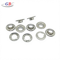 Œillets à griffes en acier inoxydable de qualité supérieure 20,5x11,5x7mm nickelés pour rideaux, tentes, auvents et tissus d'extérieur