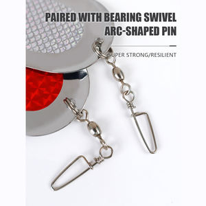 Flasher <span class=keywords><strong>de</strong></span> pêche OEM 18,5 cm pour la pêche en eau profonde, accessoire <span class=keywords><strong>de</strong></span> traîne pour la pêche en mer, en rivière, en lac, en mer <span class=keywords><strong>de</strong></span> la part des saumoniers - Product Image 5