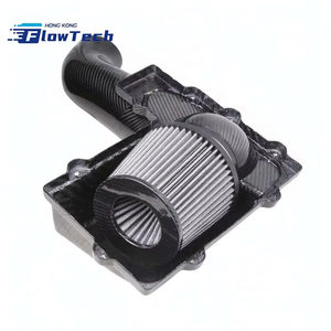 ระบบกรองอากาศเย็น FlowTech คาร์บอนไฟเบอร์ พร้อมกรองแบบกรวย สำหรับ VW Golf MK7 R GTI Audi S3 8V EA888 2.0T – ช่องลมเข้าขนาด 4 นิ้ว แบบไหลเวียนสูง - Product Image 5