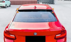 Car Rear Roof Spoiler Glossy <b>Black</b> Carbon Look Car Rear Spoiler <b>Wing</b> Body Kit for BMW F22 2014-2021 Car Accessories - Product Image 3