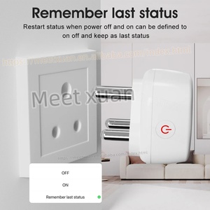 Enchufe Inteligente WiFi Tuya 16A, Estándar Sudáfrica, Control Remoto por Aplicación, Compatible con Alexa y Google, con Monitoreo de Energía - Product Image 4