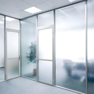 División de Espacios de Oficina Moderna con Marco de Aluminio y Cristal, Pared Divisoria Móvil Insonorizada, Tamaño Personalizado para Edificios de Oficinas, Hoteles y Centros Comerciales - Product Image 4