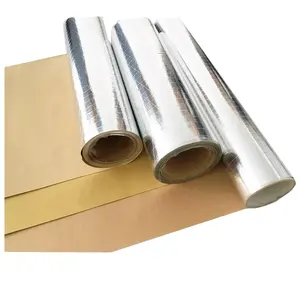 Aluminum Foil Reflects Radiant Heat Water Vapour Barrier