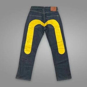 Jeans larghi a vita bassa <span class=keywords><strong>donna</strong></span> Streetwear <span class=keywords><strong>pantaloni</strong></span> <span class=keywords><strong>Cargo</strong></span> Cyber Goth autunno Streetwear <span class=keywords><strong>pantaloni</strong></span> in Denim con grafica a blocchi di colore - Product Image 5