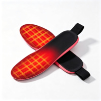 Semelles chauffantes réutilisables en EVA, rechargeables par USB, chauffe-pieds thermiques pour hommes et femmes, sports d'hiver, plein air