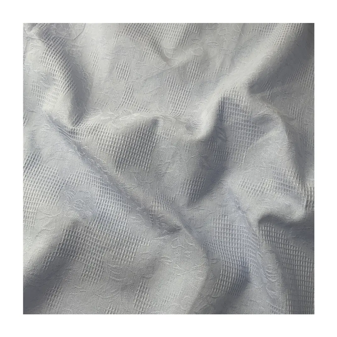 Tissu en coton jacquard Bauhinia coton lavé chanvre coton jacquard rétro ethnique Han vêtements chinois tissu cheongsam