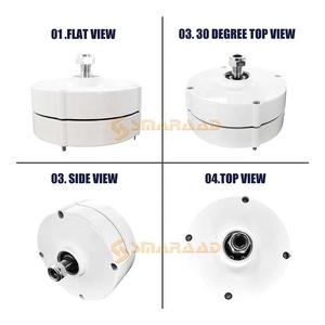 เครื่องกำเนิดไฟฟ้าแม่เหล็ก 3 เฟส 100w 200w 300w 12v 24v สำหรับกังหันลมแนวนอน  คลังสินค้าสเปน โปแลนด์  พลังงานฟรี 100w/200w/300w - Product Image 5