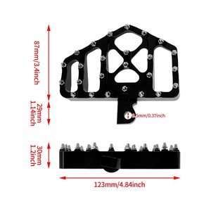 Reposapiés Delanteros de Aleación de Aluminio, Nuevos, Compatibles con Modelos Softail 2018, Street <span class=keywords><strong>Bob</strong></span>, <span class=keywords><strong>Fat</strong></span> Boy, Low Rider, Heritage, Breakout, Estilo Cholo - Product Image 2