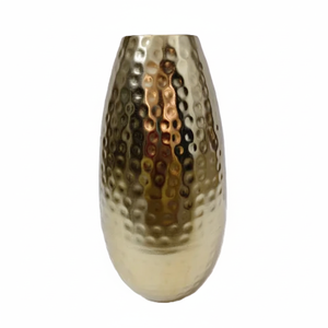 Vase à fleurs en laiton tendance luxe maison décorative vase à fleurs dorées maison et restaurant plante vase article décoratif - Product Image 1