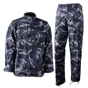 Hot Sale ACU British Marine Dark Blue Blue Camouflage Uniform