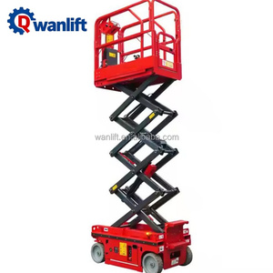 CE 인증 유압 리프터 5m 6m 6.8m 풀 전동 미니 시저 리프트 - Product Image 3