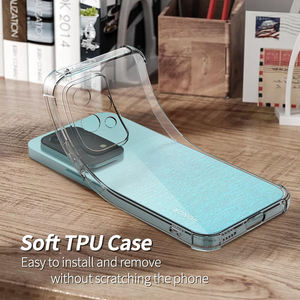 <span class=keywords><strong>Coque</strong></span> souple en silicone de luxe d'origine pour Huawei <span class=keywords><strong>Honor</strong></span> 200 <span class=keywords><strong>90</strong></span> 70 50 Pro <span class=keywords><strong>Lite</strong></span> 5G <span class=keywords><strong>Coque</strong></span> transparente antichoc en TPU - Product Image 5