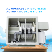 QihangRAS 5m3 aquaculture aquarium aquarium rotatif durm filtre en gros petit étang de jardin filtre à eau koi utilisé filtres d'étang