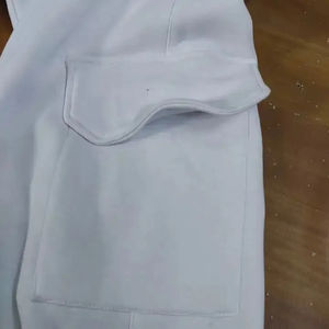 Ensemble de survêtement personnalisé de haute qualité pour homme, style hip-hop d'hiver, OEM, sweat-shirt à capuche et pantalon cargo respirant - Product Image 5