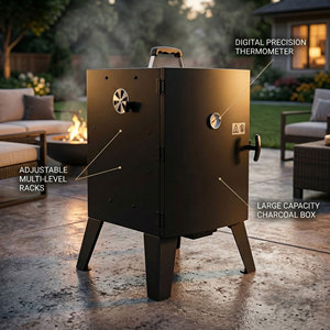 Best Selling Outdoor Kitchen Set Electric Grill Hot <strong>Sale</strong> Briquet Bbq Smoker - Product Image 4