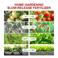 Comprimés nutritionnels à libération lente Engrais premium pour plantes de jardin Jardinage maison
