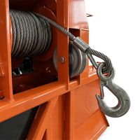 Treuil de débardage monté sur tracteur 55 kN avec attelage intégré