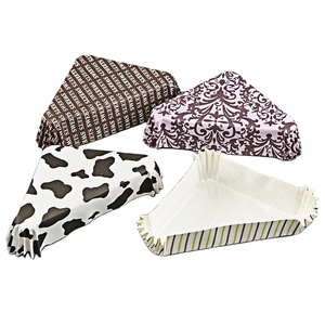 ถาดอบขนมแบบขายส่งจากโรงงาน พิมพ์เค้กทรงสามเหลี่ยม กระดาษห่อขนมปัง ภาชนะใส่อาหาร กระดาษห่ออาหารสำหรับอบ - Product Image 1