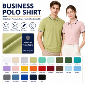 เสื้อเชิ้ตผู้ชายปักโลโก้ตามสั่ง ผ้าโพลีเอสเตอร์ถักลายสก็อต 100% เนื้อผ้าไอซ์ซิลค์ ระบายอากาศ แห้งเร็ว ปกเสื้อแบบมีปลาย แขนสั้น สำหรับธุรกิจ - Product Image 1
